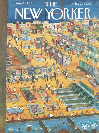 Anatol Kovarsky The New Yorker 1962_06_02 Copyright | The New Yorker Graphic Art Covers 1946-1970