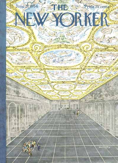 Anatol Kovarsky The New Yorker 1964_06_27 Copyright | The New Yorker Graphic Art Covers 1946-1970