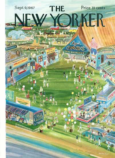 Anatol Kovarsky The New Yorker 1967_09_09 Copyright | The New Yorker Graphic Art Covers 1946-1970