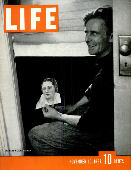 And Many a Lightship Lad 15 Nov 1937 Copyright Life Magazine | Life Magazine BW Photo Covers 1936-1970