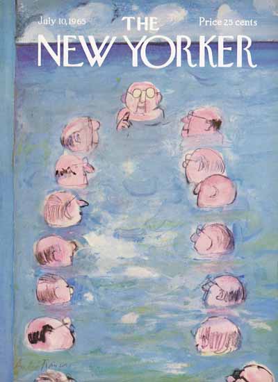 Andre Francois The New Yorker 1965_07_10 Copyright | The New Yorker Graphic Art Covers 1946-1970