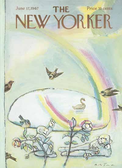 Andre Francois The New Yorker 1967_06_17 Copyright | The New Yorker Graphic Art Covers 1946-1970