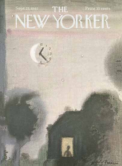 Andre Francois The New Yorker 1967_09_23 Copyright | The New Yorker Graphic Art Covers 1946-1970