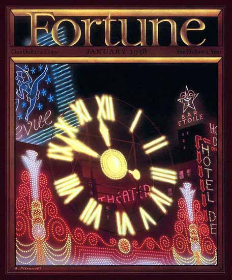 Antonio Petruccelli Fortune Magazine Janaury 1938 Copyright | Fortune Magazine Graphic Art Covers 1930-1959