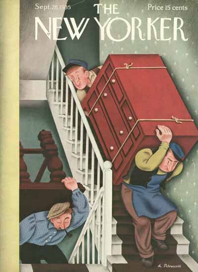 Antonio Petruccelli The New Yorker 1935_09_28 Copyright | The New Yorker Graphic Art Covers 1925-1945