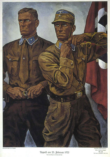 Appell 23 September 1933 Germany Third Reich | Vintage War Propaganda Posters 1891-1970