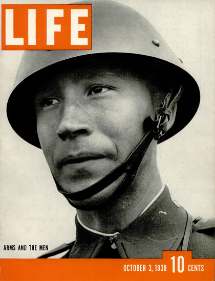 Arms and the Men 3 Oct 1938 Copyright Life Magazine | Life Magazine BW Photo Covers 1936-1970