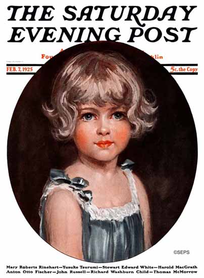 Arthur Garratt Artist Saturday Evening Post 1925_02_07 | The Saturday Evening Post Graphic Art Covers 1892-1930