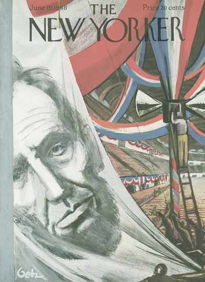 Arthur Getz The New Yorker 1948_06_19 Copyright | The New Yorker Graphic Art Covers 1946-1970