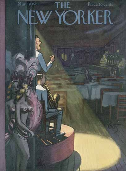 Arthur Getz The New Yorker 1951_05_19 Copyright | The New Yorker Graphic Art Covers 1946-1970