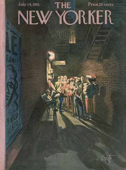 Arthur Getz The New Yorker 1951_07_14 Copyright | The New Yorker Graphic Art Covers 1946-1970