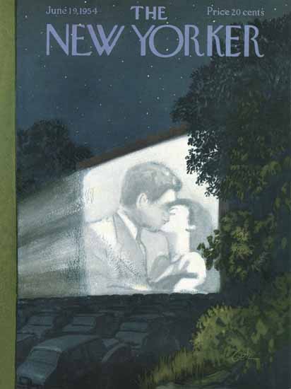 Arthur Getz The New Yorker 1954_06_19 Copyright | The New Yorker Graphic Art Covers 1946-1970