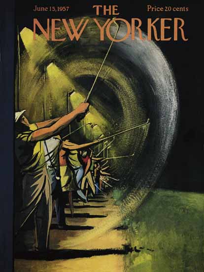 Arthur Getz The New Yorker 1957_06_15 Copyright | The New Yorker Graphic Art Covers 1946-1970