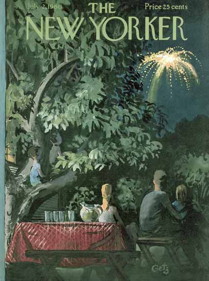 Arthur Getz The New Yorker 1960_07_02 Copyright | The New Yorker Graphic Art Covers 1946-1970