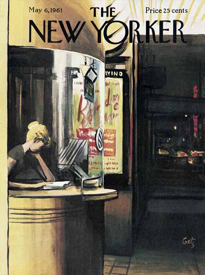 Arthur Getz The New Yorker 1961_05_06 Copyright | The New Yorker Graphic Art Covers 1946-1970