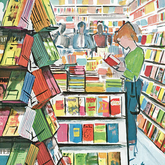 Arthur Getz The New Yorker 1962_08_11 Copyright crop | Best of 1960s Ad and Cover Art