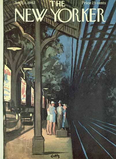 Arthur Getz The New Yorker 1962_09_01 Copyright | The New Yorker Graphic Art Covers 1946-1970