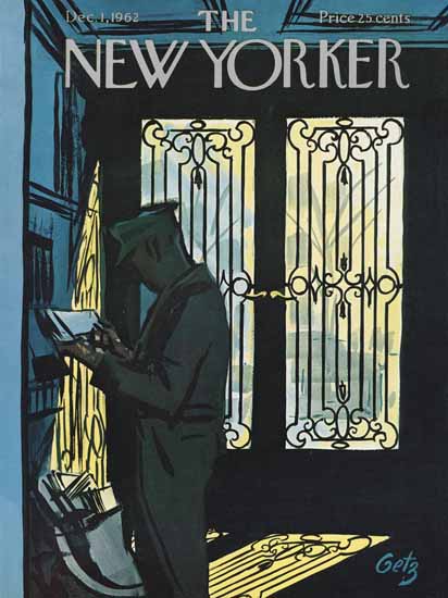 Arthur Getz The New Yorker 1962_12_01 Copyright | The New Yorker Graphic Art Covers 1946-1970