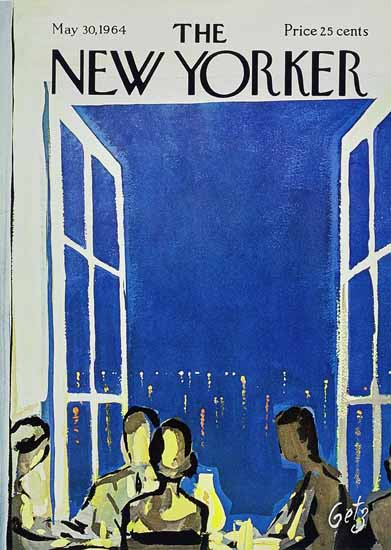 Arthur Getz The New Yorker 1964_05_30 Copyright | The New Yorker Graphic Art Covers 1946-1970