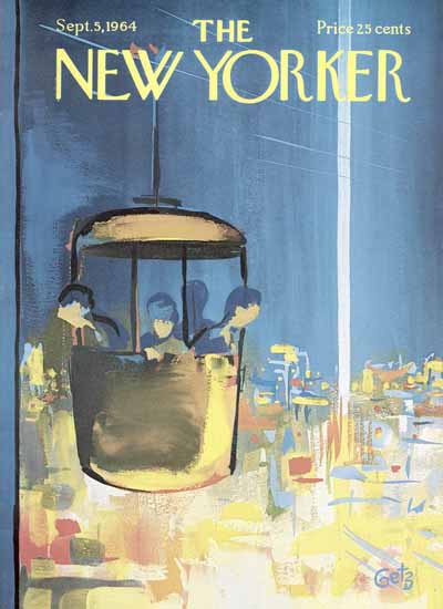 Arthur Getz The New Yorker 1964_09_05 Copyright | The New Yorker Graphic Art Covers 1946-1970