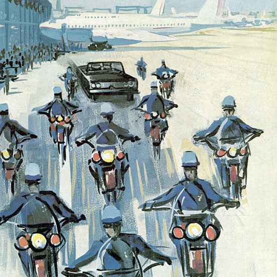 Arthur Getz The New Yorker 1964_10_03 Copyright crop | Best of 1960s Ad and Cover Art