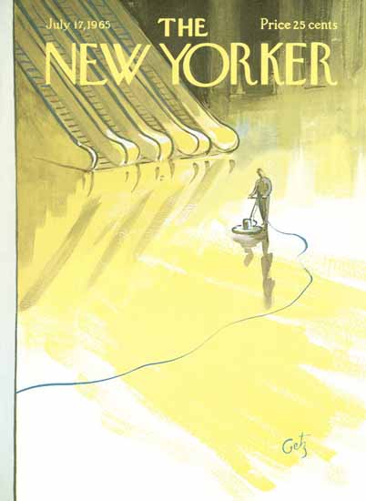 Arthur Getz The New Yorker 1965_07_17 Copyright | The New Yorker Graphic Art Covers 1946-1970