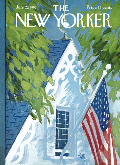 Arthur Getz The New Yorker 1966_07_02 Copyright | The New Yorker Graphic Art Covers 1946-1970