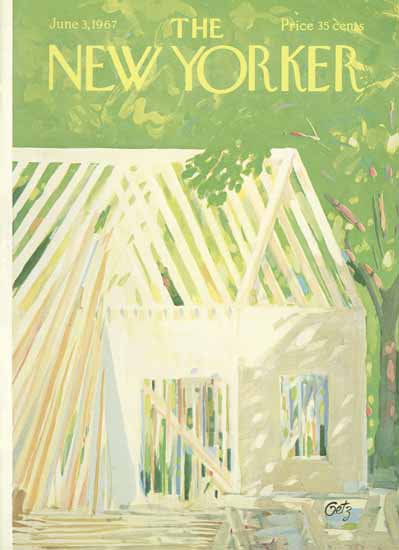 Arthur Getz The New Yorker 1967_06_03 Copyright | The New Yorker Graphic Art Covers 1946-1970