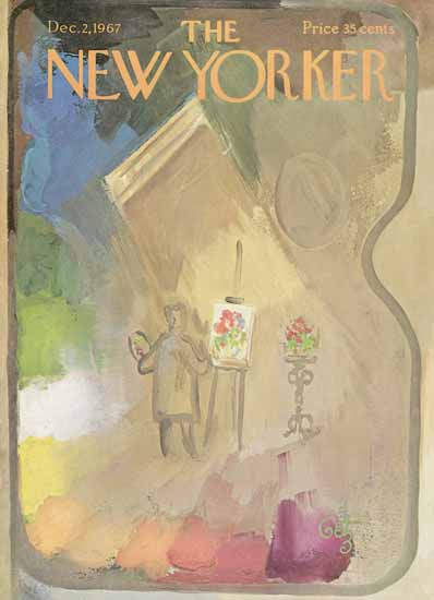 Arthur Getz The New Yorker 1967_12_02 Copyright | The New Yorker Graphic Art Covers 1946-1970