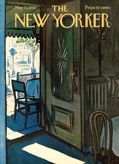 Arthur Getz The New Yorker 1969_05_17 Copyright | The New Yorker Graphic Art Covers 1946-1970