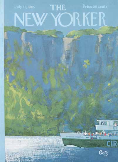 Arthur Getz The New Yorker 1969_07_12 Copyright | The New Yorker Graphic Art Covers 1946-1970