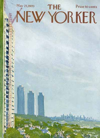 Arthur Getz The New Yorker 1970_05_23 Copyright | The New Yorker Graphic Art Covers 1946-1970