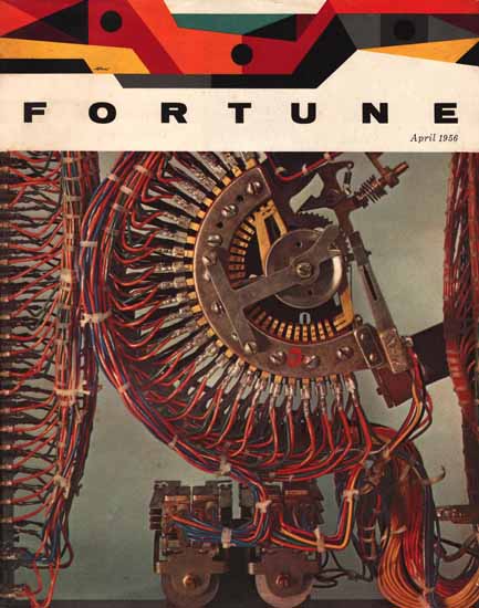 Arthur Siegel and Walter Allner Fortune Magazine April 1956 Copyright | Fortune Magazine Graphic Art Covers 1930-1959