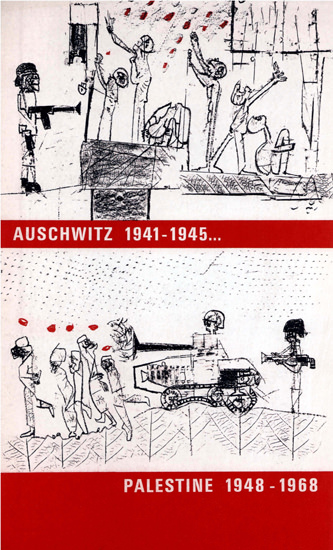 Auschwitz 1941-1945 Palestine 1948-1968 | Vintage War Propaganda Posters 1891-1970