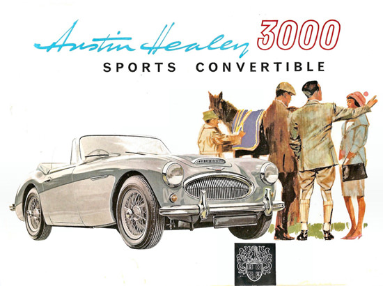 Austin Healey 3000 Sports Conv 1963 Silver | Vintage Cars 1891-1970