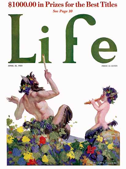 B Cory Kilvert Life Humor Magazine 1923-04-26 Copyright | Life Magazine Graphic Art Covers 1891-1936