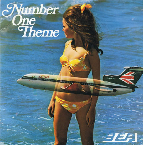 BEA Number One Theme Beach Girl 1969 | Sex Appeal Vintage Ads and Covers 1891-1970