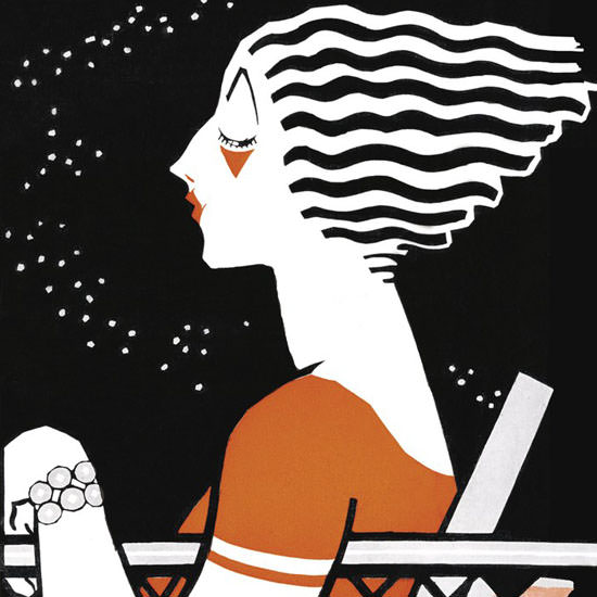 Barbara Shermund The New Yorker 1925_06_13 Copyright crop | Best of Vintage Cover Art 1900-1970