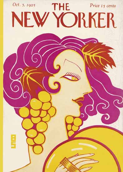 Barbara Shermund The New Yorker 1925_10_03 Copyright | The New Yorker Graphic Art Covers 1925-1945