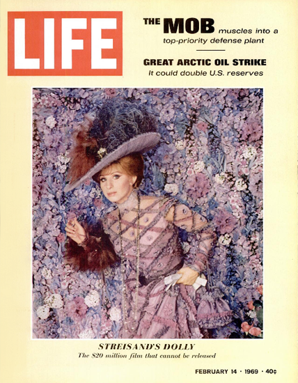 Barbara Streisand Hello Dolly 14 Feb 1969 Copyright Life Magazine | Life Magazine Color Photo Covers 1937-1970