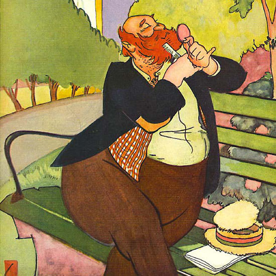 Barbarossa Life Humor Magazine 1930-08-15 Copyright crop | Best of Vintage Cover Art 1900-1970