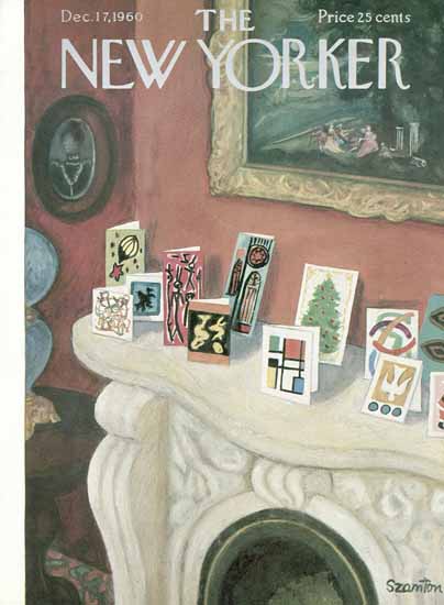 Beatrice Szanton The New Yorker 1960_12_17 Copyright | The New Yorker Graphic Art Covers 1946-1970