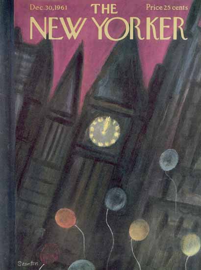 Beatrice Szanton The New Yorker 1961_12_30 Copyright | The New Yorker Graphic Art Covers 1946-1970