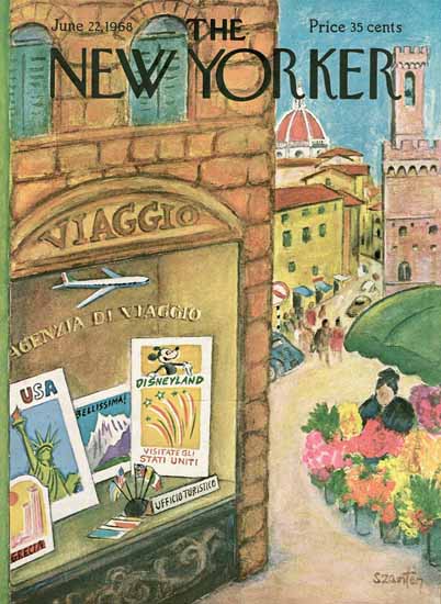 Beatrice Szanton The New Yorker 1968_06_22 Copyright | The New Yorker Graphic Art Covers 1946-1970