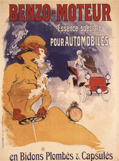 Benzo-Moteur Essence Speciale Pour Automobiles | Vintage Ad and Cover Art 1891-1970