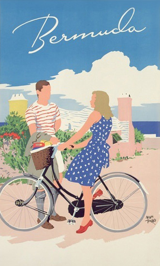 Bermuda Bicycles 1956 | Sex Appeal Vintage Ads and Covers 1891-1970