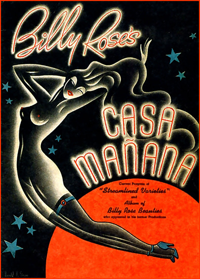 Billy Roses Casa Manana Show | Sex Appeal Vintage Ads and Covers 1891-1970