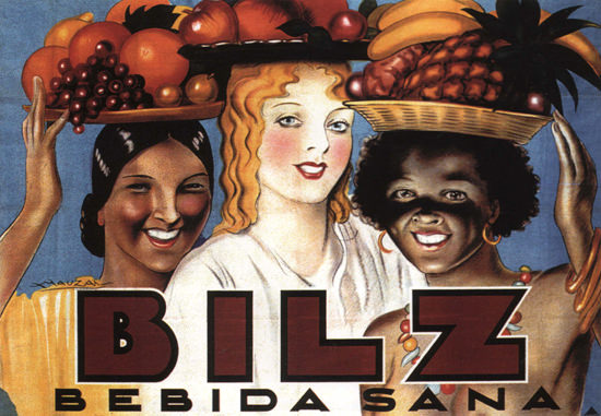 Bilz Bebida Sana Argentina Beverages Fruit Girls | Sex Appeal Vintage Ads and Covers 1891-1970