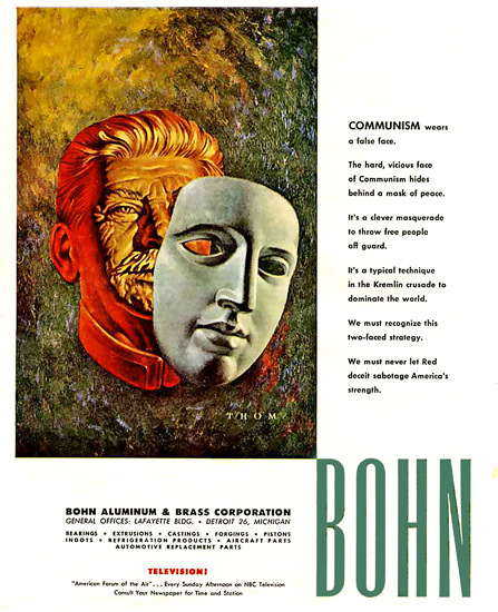 Bohn Aluminum Co Stalin | Vintage War Propaganda Posters 1891-1970