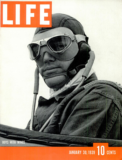 Boys with Wings 30 Jan 1939 Copyright Life Magazine | Life Magazine BW Photo Covers 1936-1970